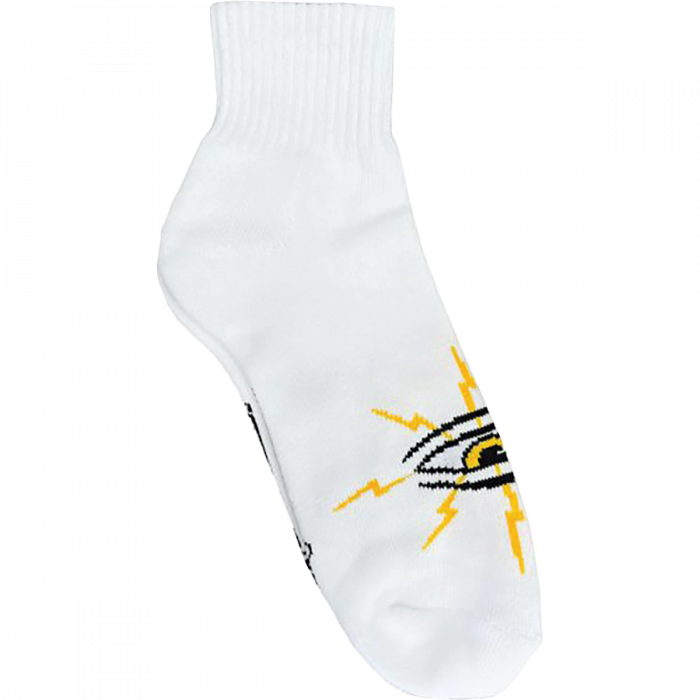 Tm Lightening Eye Crew Socks White 1Pr