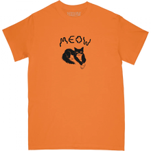 Meow Cross Paw Yth Ss M-Orange