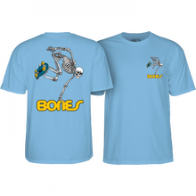 Pwl/P Sk8Board Skel Yth Ss L-Carolina Blue