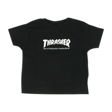 Thrasher Mag Logo Toddler Ss 5-6T Blk/Wht