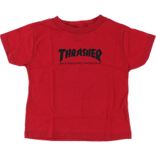 Thrasher Mag Logo Toddler Ss 5-6T Red/Blk