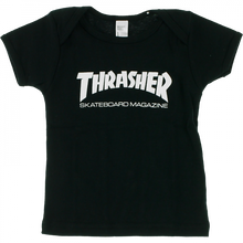 Thrasher Mag Logo Infant Ss 12-18M Blk/Wht