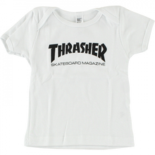 Thrasher Mag Logo Infant Ss 12-18M Wht/Blk