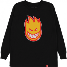 Sf Bighead Fill Ls Yth L-Blk/Gold/Red