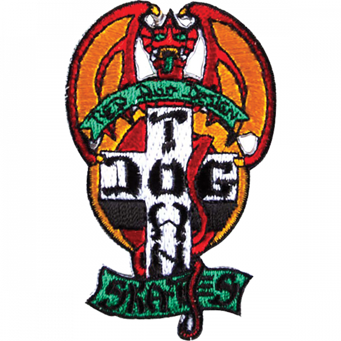 Dogtown Red Dog 2.75X1.75" Patch