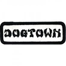 Dogtown Work Patch 4X1.25" Blk/Wht
