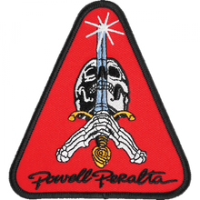 Pwl/P Skull & Sword Patch Red