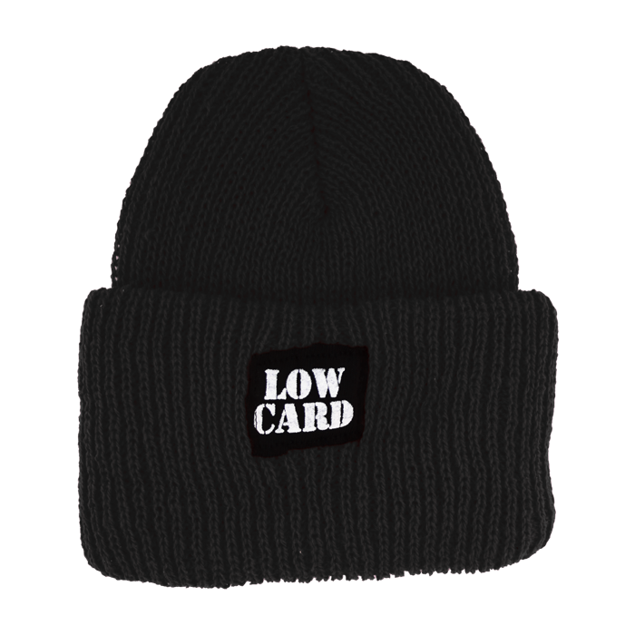 Lowcard Longshoreman Beanie Black
