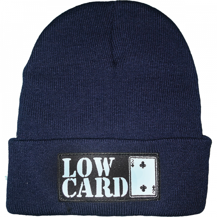 Lowcard Og Logo Patch Beanie Navy
