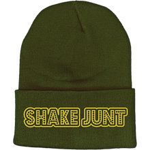 Sj Stretch Logo Beanie Green