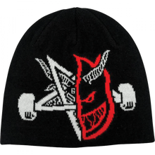Thrasher Sf Thrash And Burn Skully Beanie Black