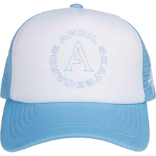 April Full Circle Trucker Hat Adj-Wht/Lt.Blu