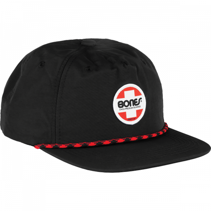 Bones Bearings Og Swiss Circle Low Pro Hat Adj-Blk
