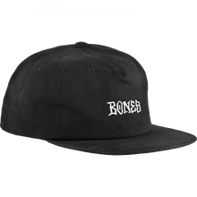 Bones Wheels Blank Canvas Hat Black
