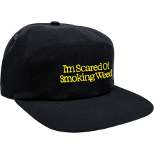 Jacuzzi Scared Weed Hat Adj-Black