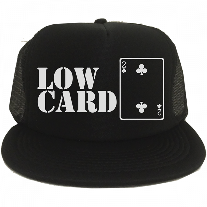 Lowcard Og Logo Mesh Hat Adj-Blk/Wht/Blk