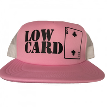 Lowcard Og Logo Mesh Hat Adj-Pink/Blk/Wht