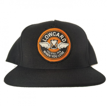 Lowcard Times Up Hat Adj-Black