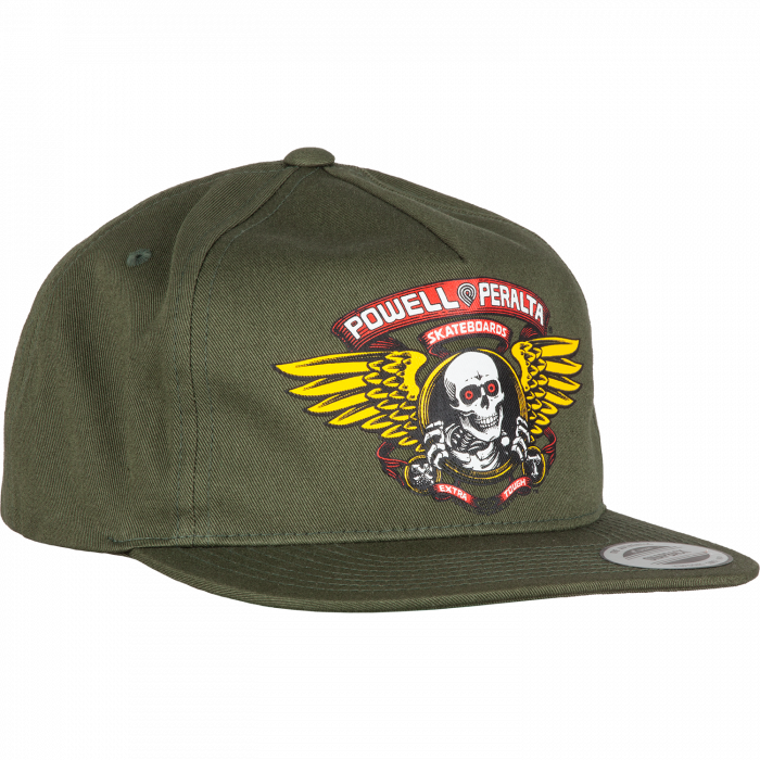 Pwl/P Winged Ripper Patch Hat Adj-Military Green