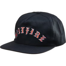 Sf Old E Arch Hat Adj-Black/Red/Green