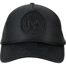 Skeleton Key Black On Black Trucker Hat Adj-Black