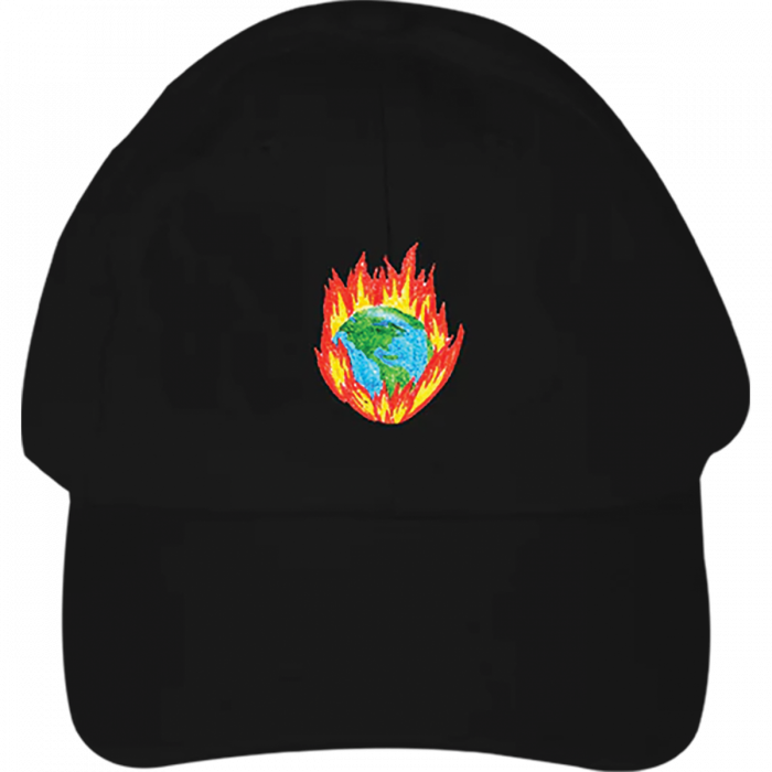 Sour In Flames Hat Adj-Black