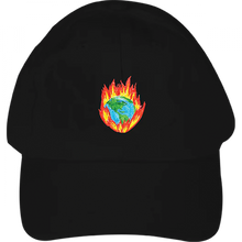 Sour In Flames Hat Adj-Black
