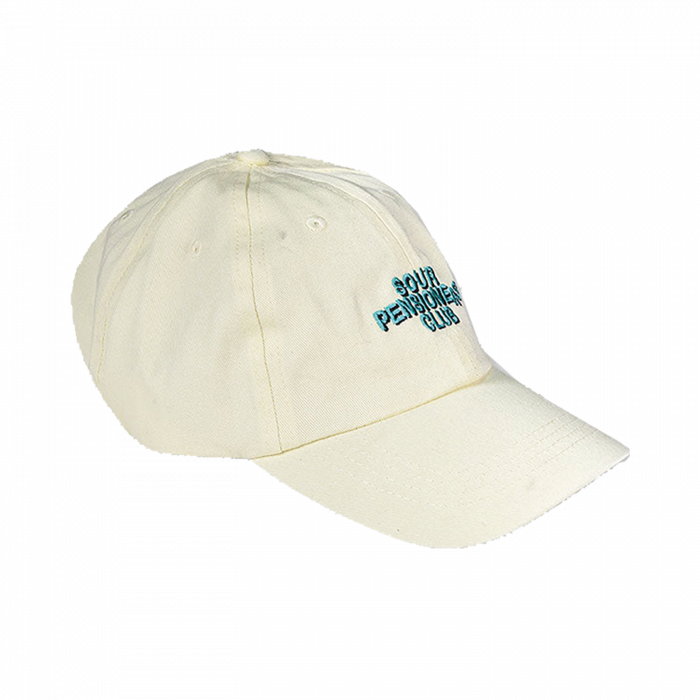 Sour Pensioners Hat Adj-Pale Yellow