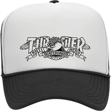 Thrasher Anti-Hero Mag Banner Trkr Hat Adj-Blk/Wht