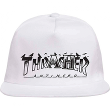 Thrasher Anti-Hero Pigeon Mag Hat Adj-White