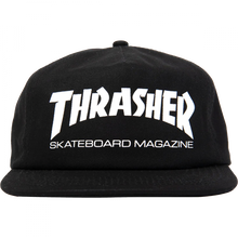 Thrasher Skate Mag Hat Adj-Black/Wht