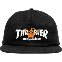 Thrasher Toy Machine Sect Hat Adj-Black