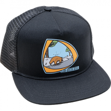 The Heated Wheel Bank Mauler Hat Adj-Black