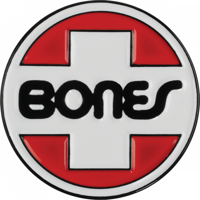 Bones Bearings Lapel Pin Og Swiss Circle