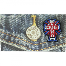 Dogtown Cross Logo Enamel Pin Usa Red/Wht/Blu