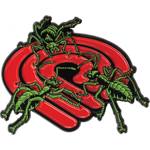 Pwl/P Lapel Pin Ants Red/Grn