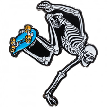Pwl/P Lapel Pin Skateboard Skeleton Glow