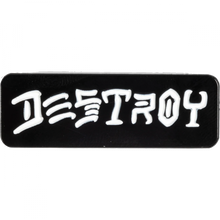 Thrasher Destroy Lapel Pin Blk/Wht