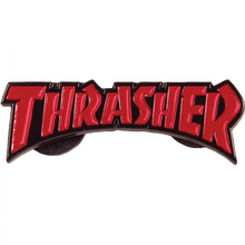 Thrasher Logo Lapel Pin Red/Blk