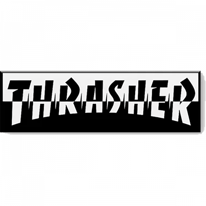 Thrasher Mixtape Lapel Pin Lapel Pin Black/White
