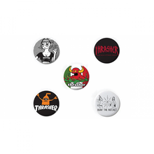 Thrasher Toy Machine 1" Asst.5/Pk Buttons
