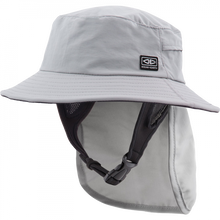 O&E Mens Indo Stiff Peak Surf Hat S/22.83”-Grey